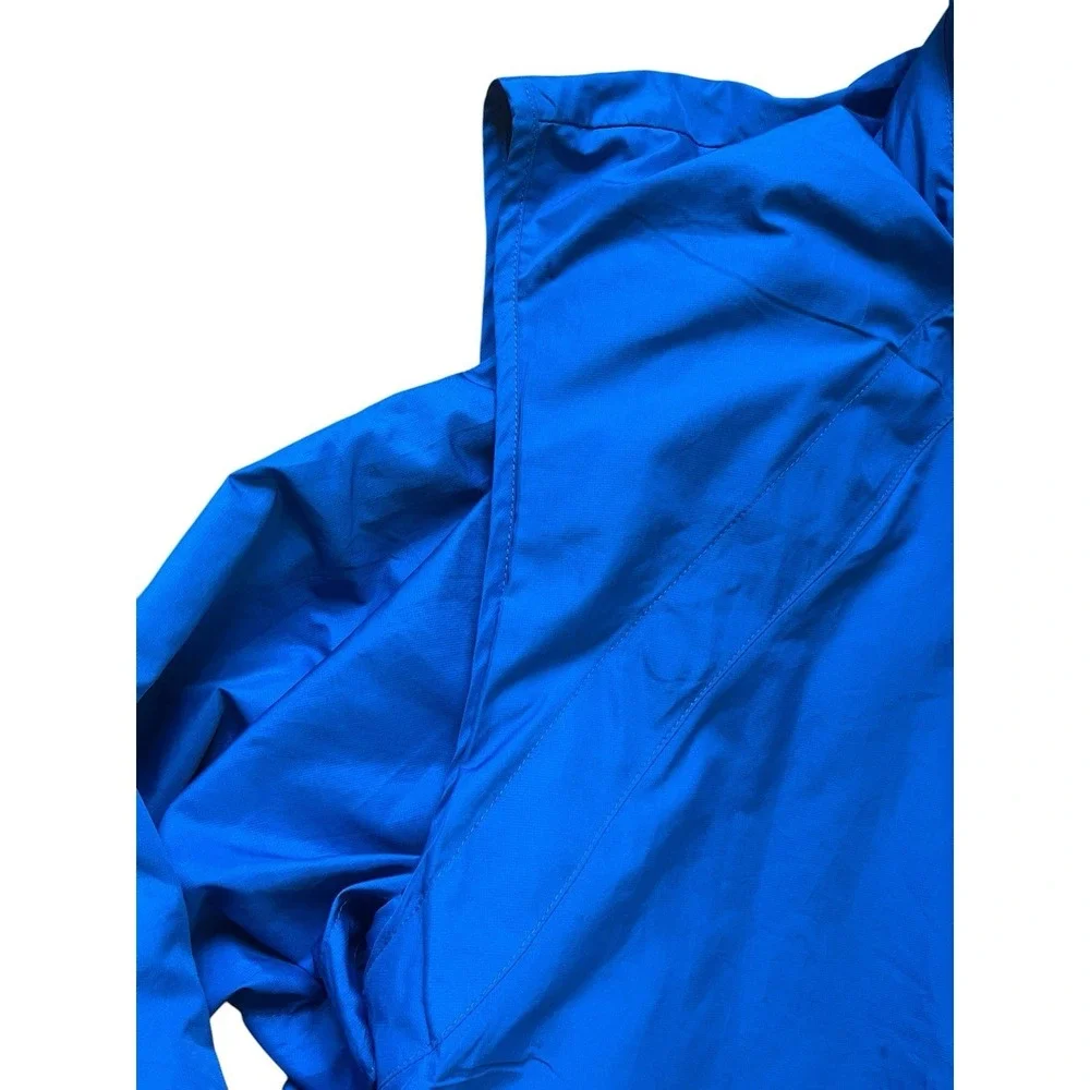 SCOTTeVEST Jacket Men XXL Blue Tropiformer Tec Windbreaker Removable Sleeves